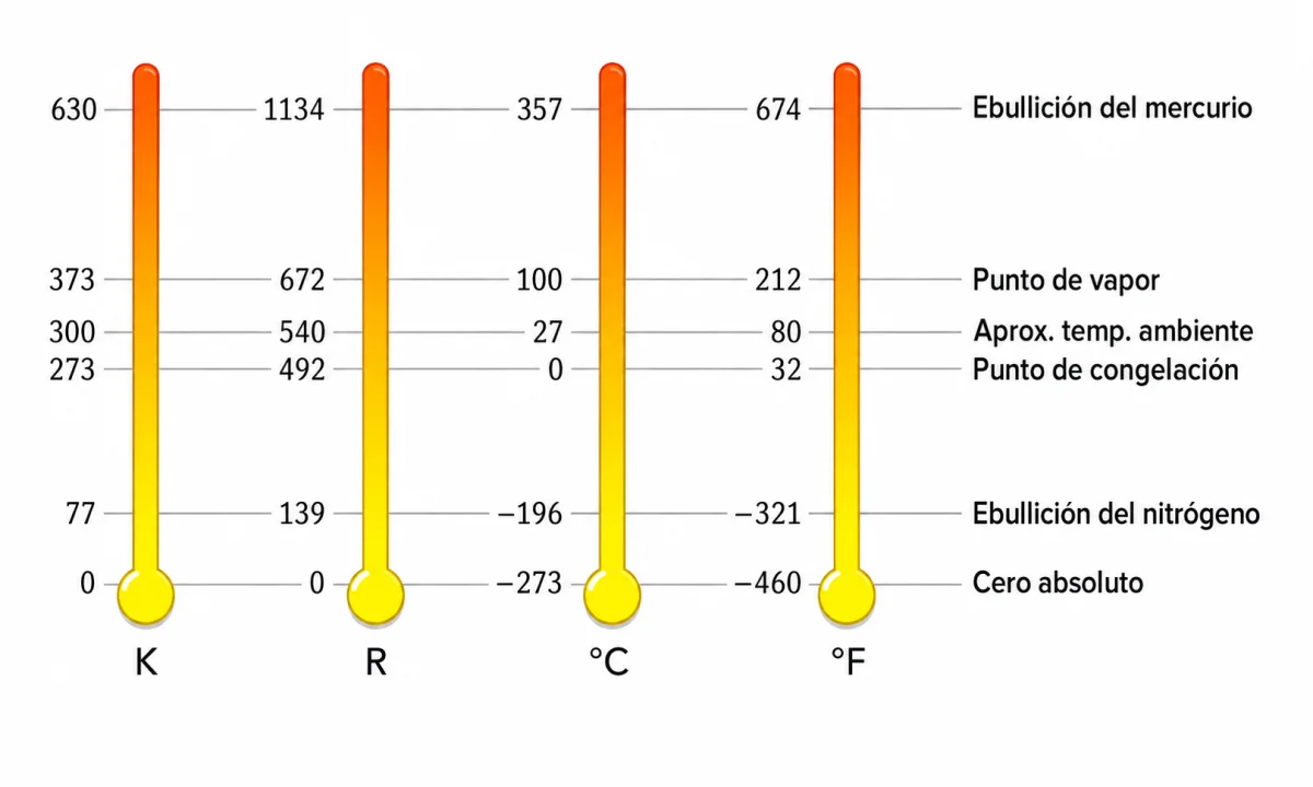 Qué es la escala Rankine: fórmula, usos y ejemplos