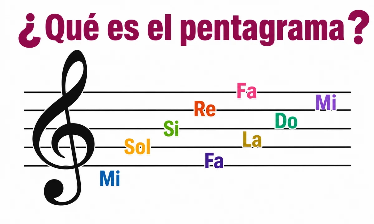 Para qué sirve el pentagrama: elementos y usos en la escritura musical