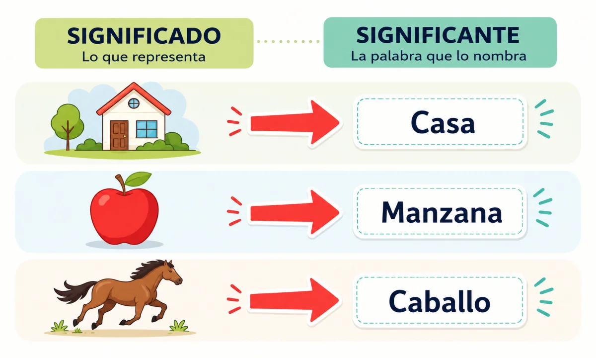 La palabra: significado y significante