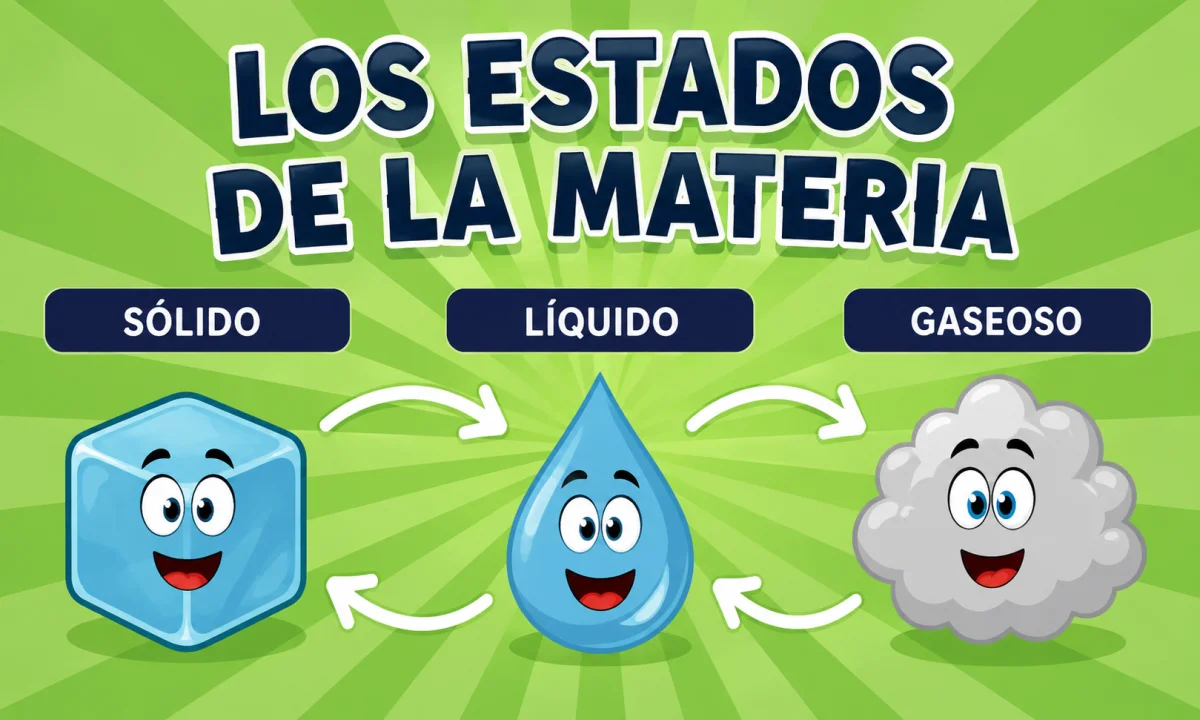 Los estados de la materia y sus cambios
