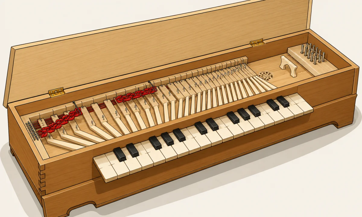 Clavicordio: qué es, historia y cómo es su sonido