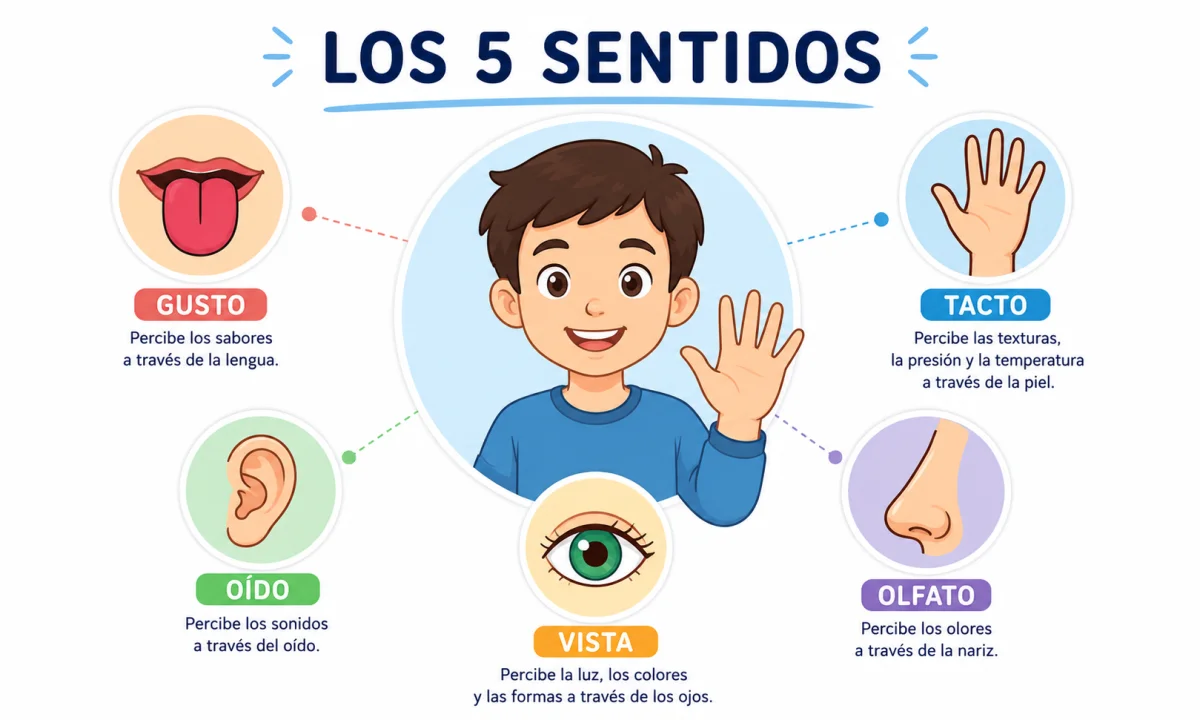 Los cinco sentidos del ser humano: funciones y características