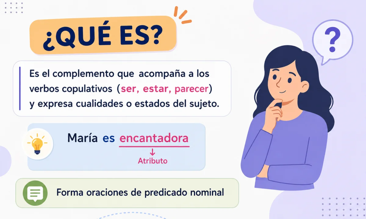 El atributo: qué es, cómo identificarlo y ejemplos