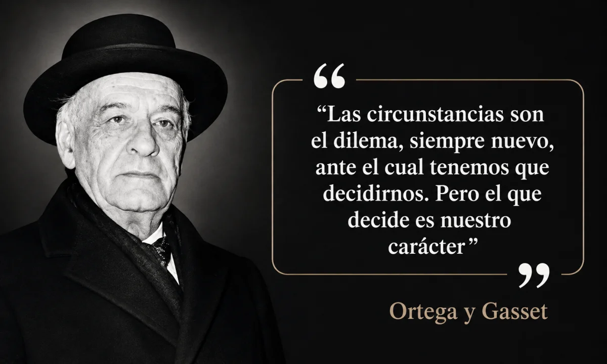 El concepto de circunstancia según Ortega y Gasset: significado y relación con la libertad