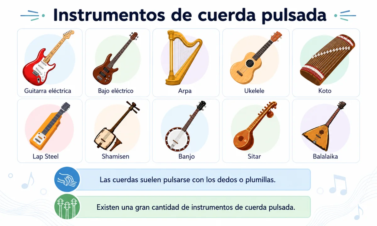 Instrumentos de cuerda pulsada