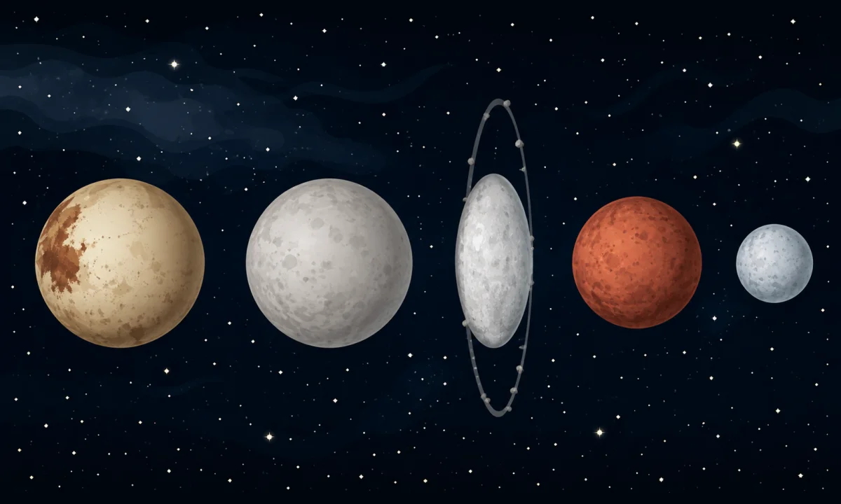 Los planetas enanos: definición para niños y ejemplos