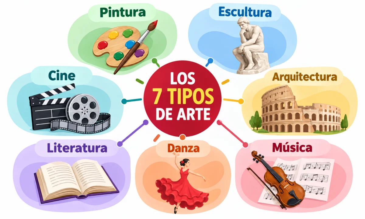 Las Bellas Artes: clasificación actual y disciplinas artísticas