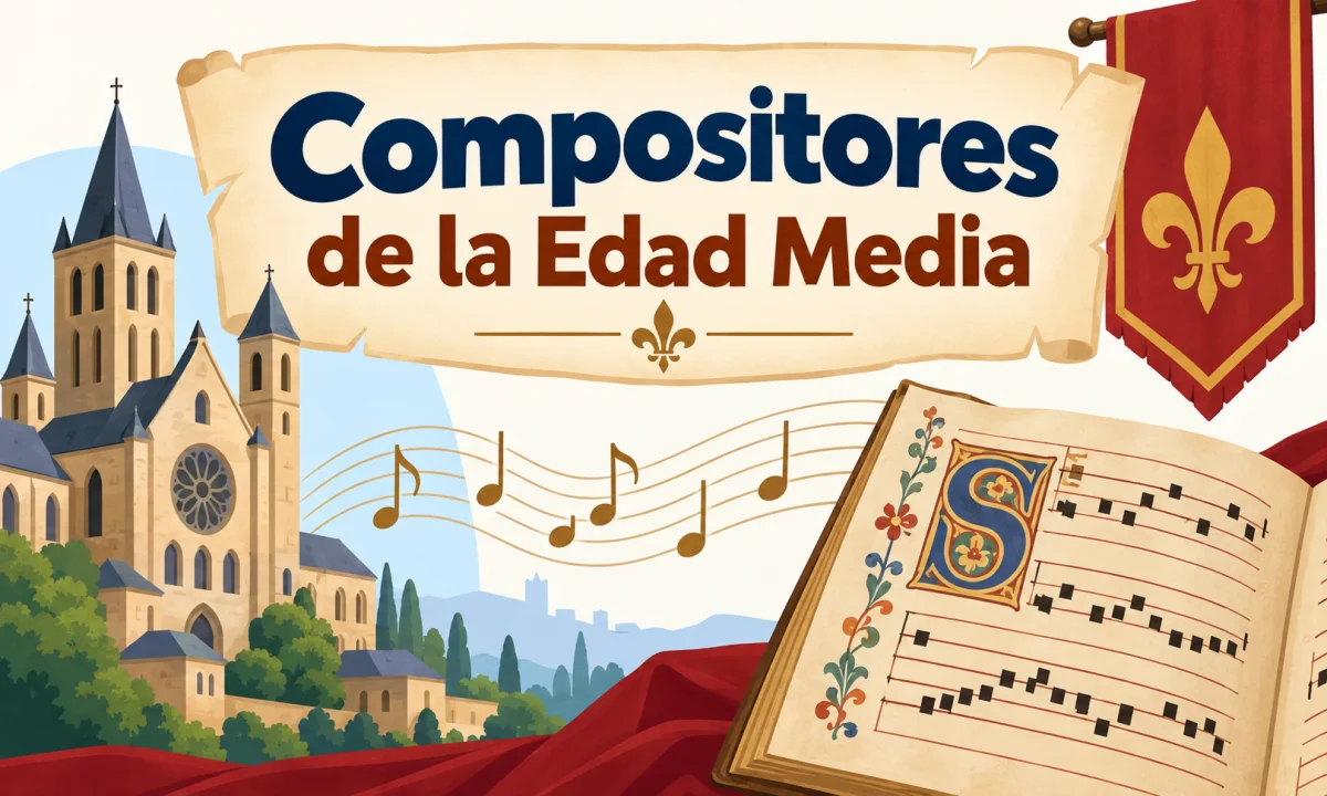 Compositores de la Edad Media: principales autores y sus aportaciones