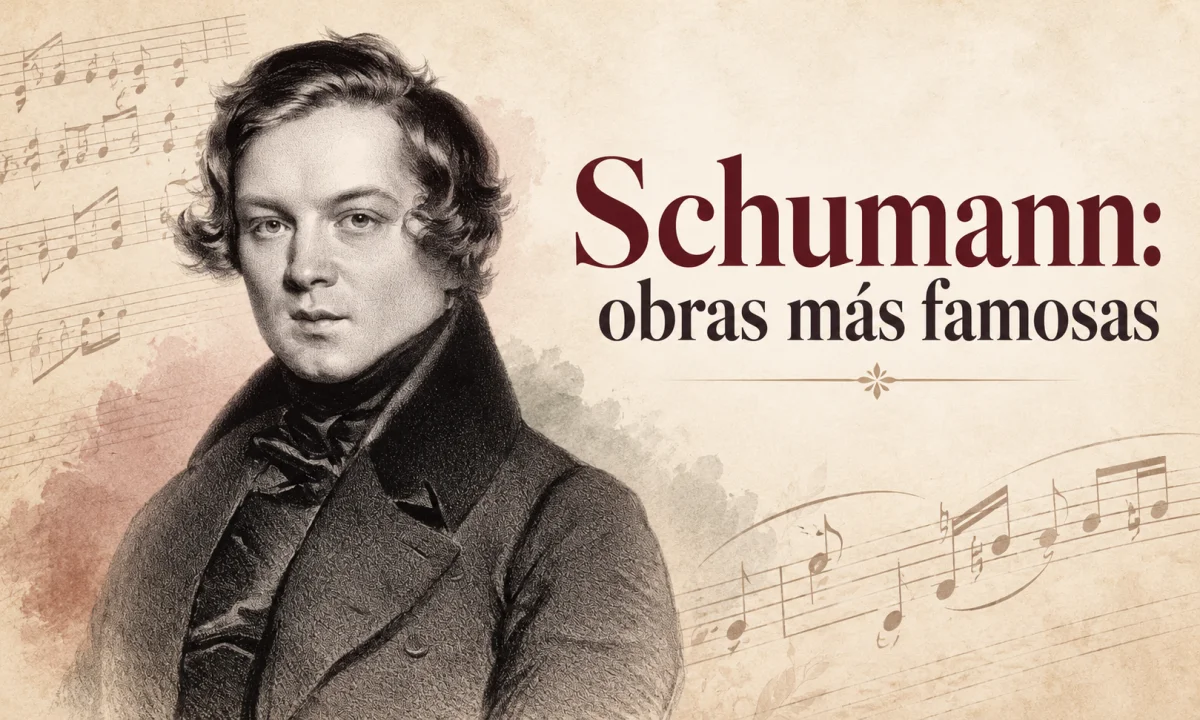 Schumann: obras más famosas y piezas esenciales