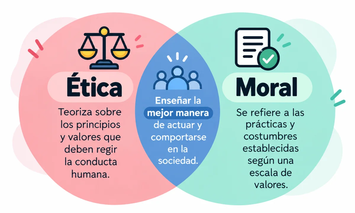 Ética y moral: diferencias y semejanzas explicadas de forma clara