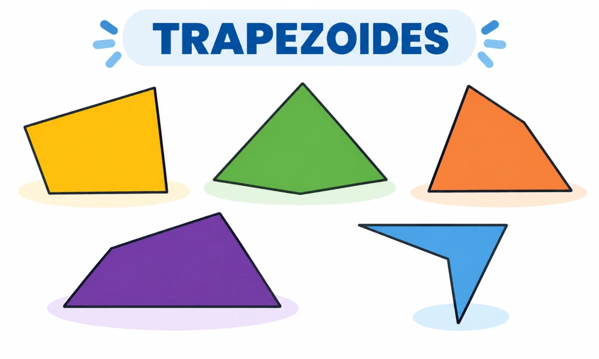 Trapezoides: tipos y características